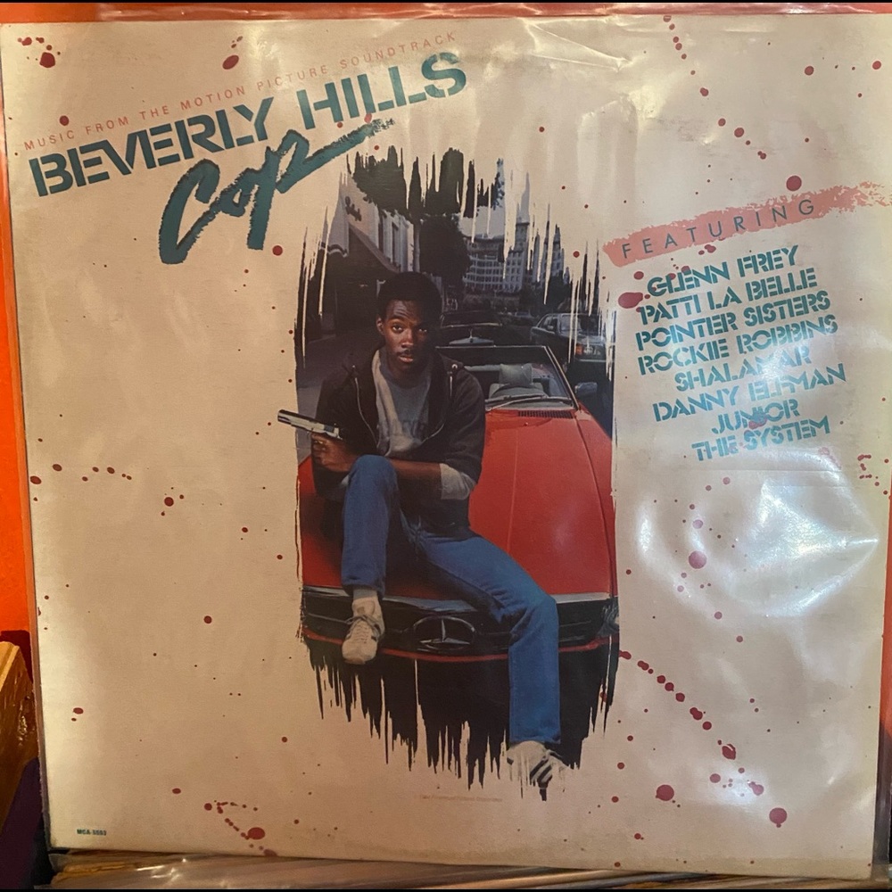 Soundtrack of 80s movie Beverly Hills Cop vinyl